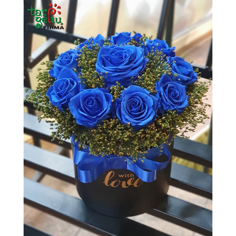 Miegančios mėlynos rožės...