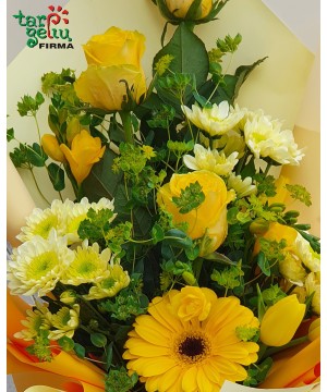 Bouquet of Yellow Gerbera