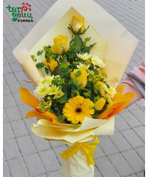 Bouquet of Yellow Gerbera